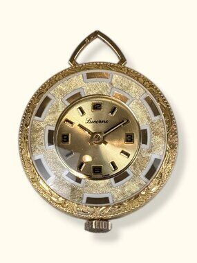 Vintage Lucerne Necklace Watch